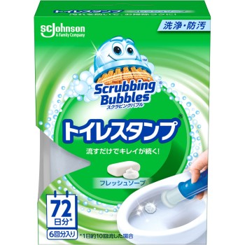 스크러빙 버블 토일렛 스탬프 프레쉬 소프 본체 38g 존슨