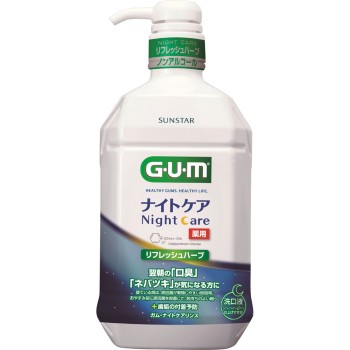 GUM 나이트 케어 린스 리프레쉬 허브 900ml 썬스타