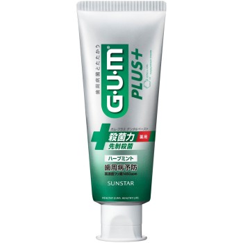 GUM 플러스 페이스트 허브 민트 120g 썬스타