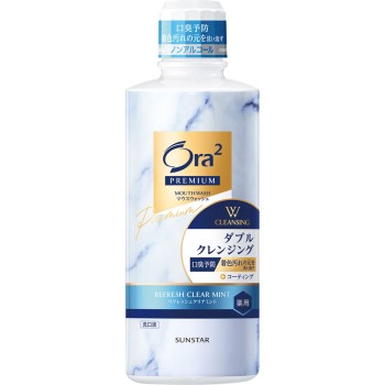 오라투 프리미엄 구강청결제 더블클렌징 리프레쉬클리어민트 550ml 썬스타