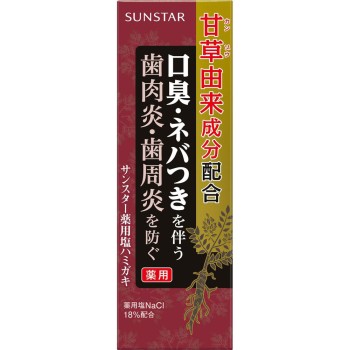 약용소금 치약 스파이시 민트타입 85g 썬스타