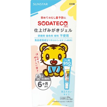 소다테코 마무리칫솔질젤 25g 썬스타