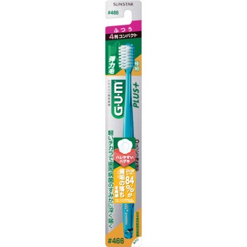 G·U·M 검 플러스 덴탈 브러시 4열 컴팩트 #466 보통 썬스타