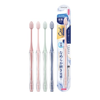 오라투 프리미엄 칫솔 매끄러운 피트 컴팩트 부드러움 썬스타