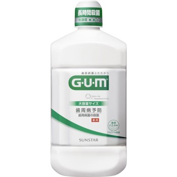 GUM 덴탈 린스 레귤러 타입 1300ml 썬스타