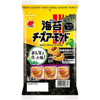 김 치즈 아몬드 14매