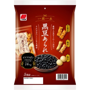 이치고이치마이 검정콩 아라레 80g 산코제과