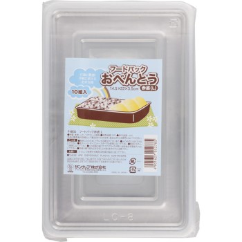 산나프 푸드 팩 빨간 바닥 F-8ED 10조 14.5×22×3.5cm L