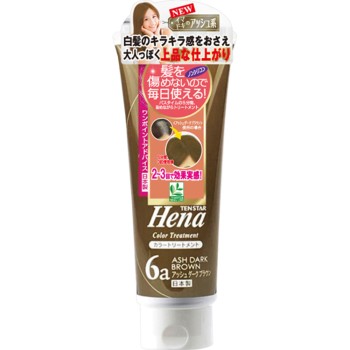 텐스타 헤나 컬러 트리트먼트 애쉬 다크 브라운 250g 산보