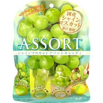 샤인 머스캣 어소트 캔디 85g 오우기스즈메아메혼포