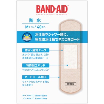 밴드에이드 방수 M사이즈 40매 JNTL컨슈머헬스