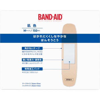 밴드에이드 살색 M 사이즈 150매 JNTL 컨슈머 헬스