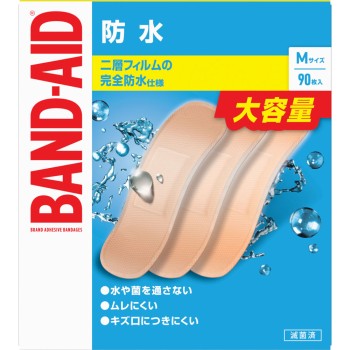밴드에이드 방수 M사이즈 90매 JNTL컨슈머헬스