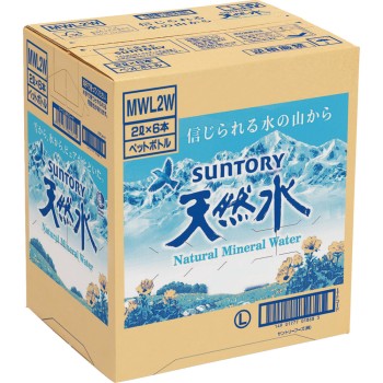 남알프스 천연수 케이스 2L×6