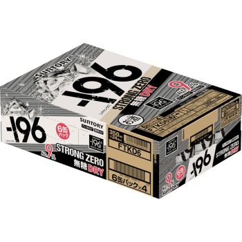 -196 스트롱 제로 무당 드라이 케이스 350ml×6×4