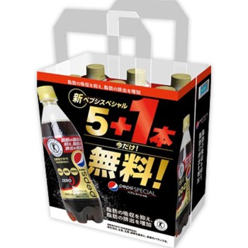 펩시 스페셜 5본 팩+1본 490ml×5+1본×4