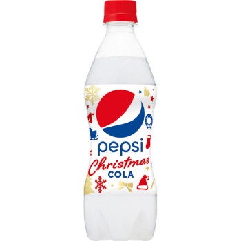 펩시 크리스마스 콜라 케이스 490ml×24