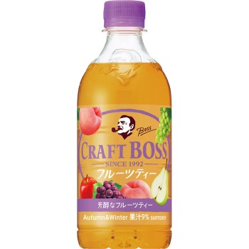 크래프트 보스 과일티 케이스 450ml×24