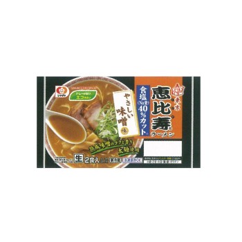 도쿄 「에비스」 라멘 부드러운 된장맛 120g×2