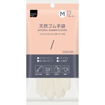 마츠키요 천연고무 극박형 M 12매