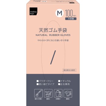 마츠키요 천연고무 극박형 M 100매