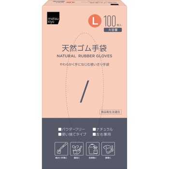 마츠키요 천연 고무 극박형 L 100매
