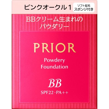 프리오르 미려 BB 파우더리 (리필) 핑크 오클 1 10g 시세이도