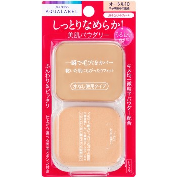 아쿠아레이블 모이스트파우더리 (리필) 오클 10 11.5g 시세이도