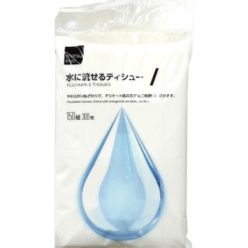 마츠키요 헤더 포함 물에 흘려보내는 티슈 150조
