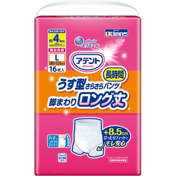 아텐토 얇은 장시간 팬츠 롱기장 남녀공용 L 16매 다이오제지