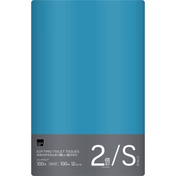 소프티모 토일렛 2배감기 싱글 100m 12R
