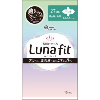 에리스 맨발 느낌 루나 핏 (특히 많은 낮용) 날개 있음 15매 다이오제지