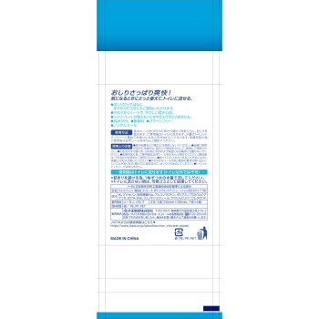 엘리에르 포켓 웨트 화장실에 흘려보낼 수 있는 타입 7매×6P 다이오제지