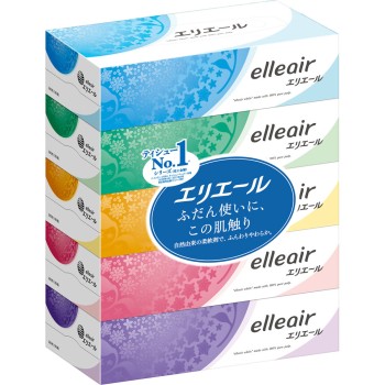 엘리에르 티슈 화이트 180W5P 다이오제지