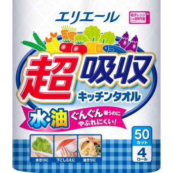 에리에루 초흡수 키친타올 4R(50컷) 다이오제지