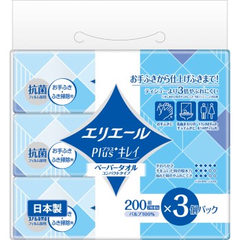 에리에르 Plus+ 깨끗한 페이퍼 타올 200W 3P 다이오제지