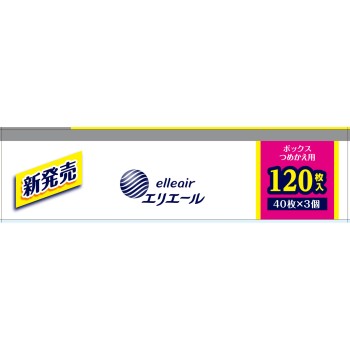 에리에르 알코올 타올 항균 보틀 교체 40매×3P[교체] 다이오제지