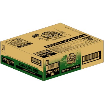 캐나다 드라이 진저에일 케이스 160ml×30