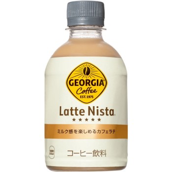 조지아 라테니스타 카페라테 케이스 280ml×24
