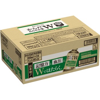 몸 부드러운 차W 케이스 350ml×24