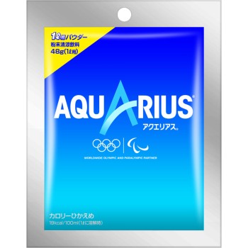 아쿠에리어스 파우더 48g×5P 일본 코카콜라