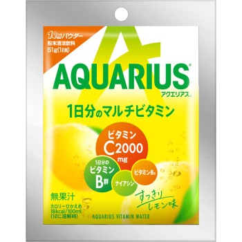 아쿠아리우스 하루분 멀티비타민 파우더 케이스 51g×5P×6