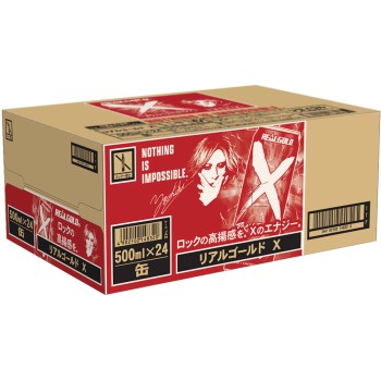 Real Gold X 케이스 500ml×24