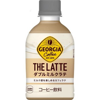 조지아 더 라테 더블 밀크 라테 케이스 280ML×24