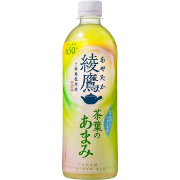 아야타카 차잎의 단맛 케이스 650ML×24