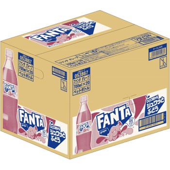 판타 그레이프 케이스 700ml×20 일본 코카콜라
