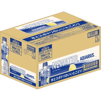 아쿠아리우스 NEWWATER 케이스 500ml×24