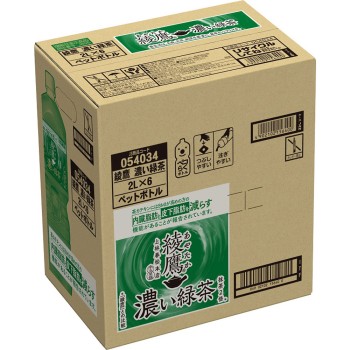 아야타카 진한 녹차 케이스 2000mL×6