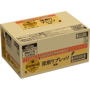 조지아 깊이 볶은 프레소 미당 케이스 500ml×24