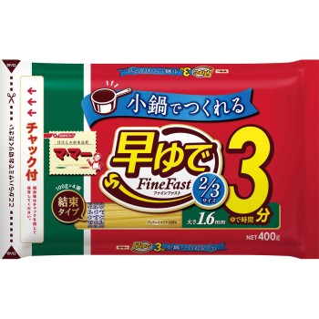 빨리 삶기 미니 3분 스파게티 2/3 1.6mm 400g